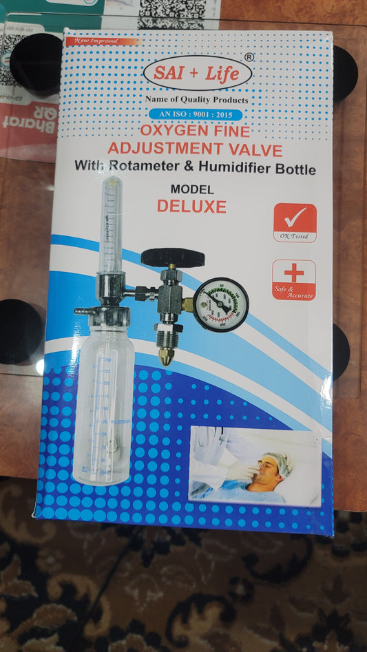 Oxygen flow meter