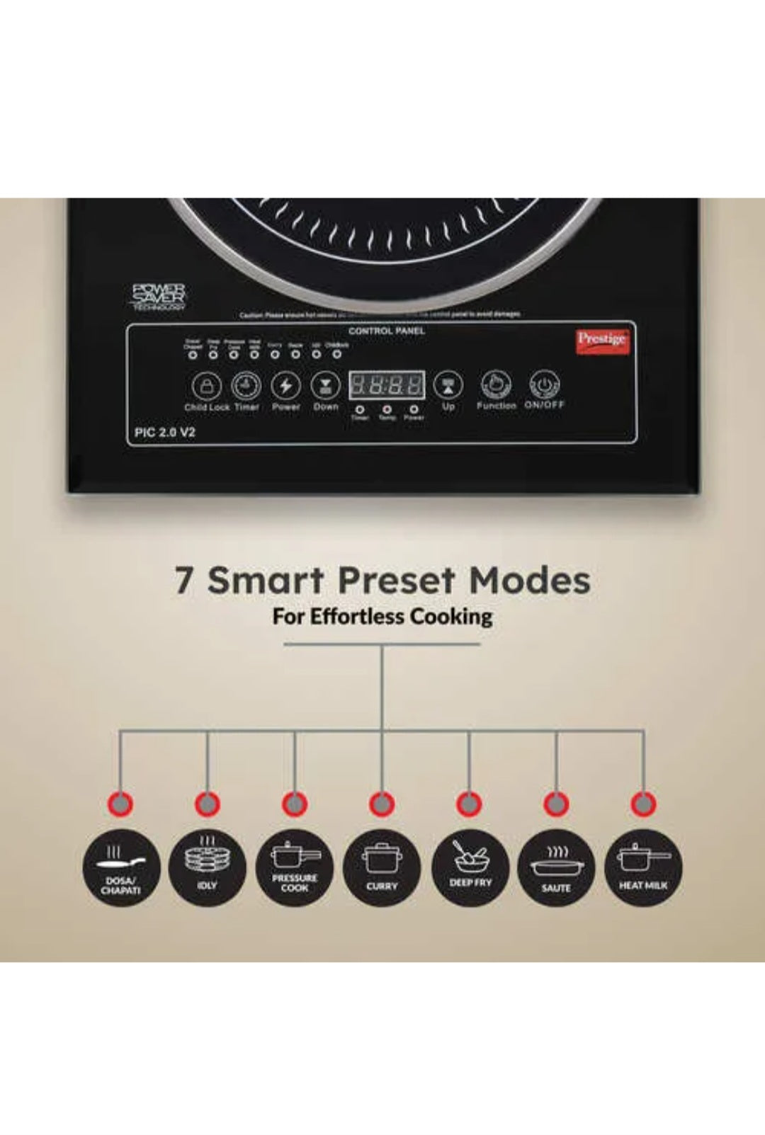 Prestige induction cooktop