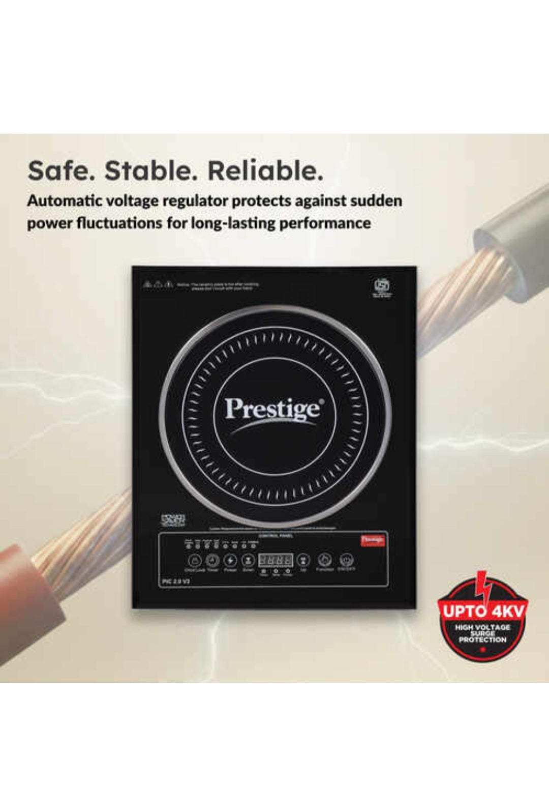 Prestige induction cooktop