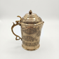 Nakchdaar copper jug with a beautiful design and installed speacial black ink called sawaad.