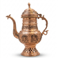 Nakchdaar copper unique oil keeper used to contain oil .