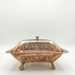 Nakchdaar copper butter box with installed speacial black ink called sawaad.