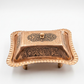 Nakchdaar copper butter box with installed speacial black ink called sawaad.