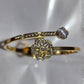 Anti Tarnish Clover Zirconian Bangle