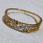Anti Tarnish Solid Butterfly Bangle