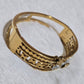 Anti Tarnish Solid Butterfly Bangle