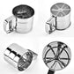 Steel Baking Filter Baking Flour Sifter Fine Mesh Manual Sifter With Easy Grip Handle