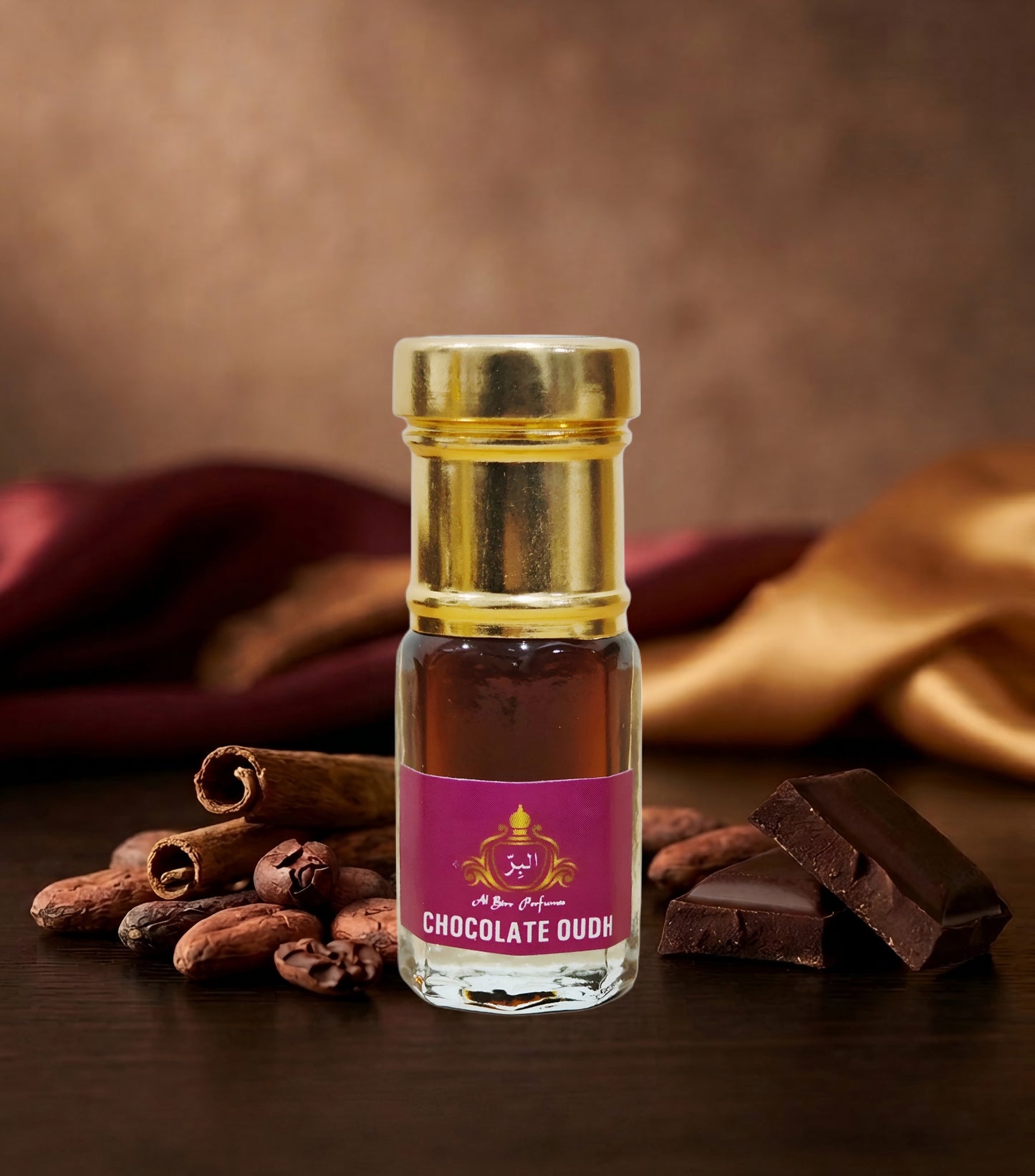 Chocolate Oudh 3ML Ittar by Al Birr Perfumes