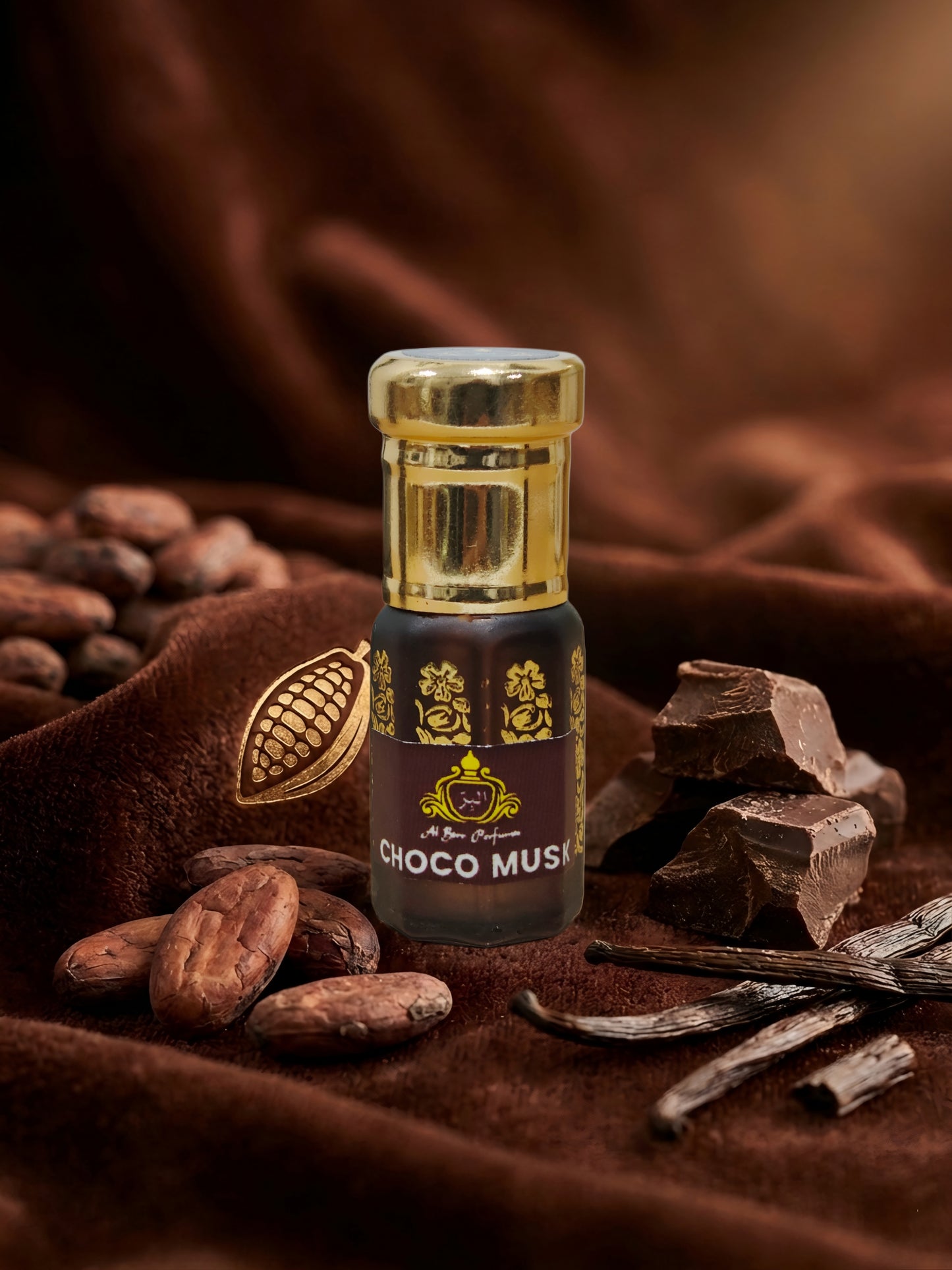 Choco Musk 3ML Ittar Roll on by Al Birr Perfumes