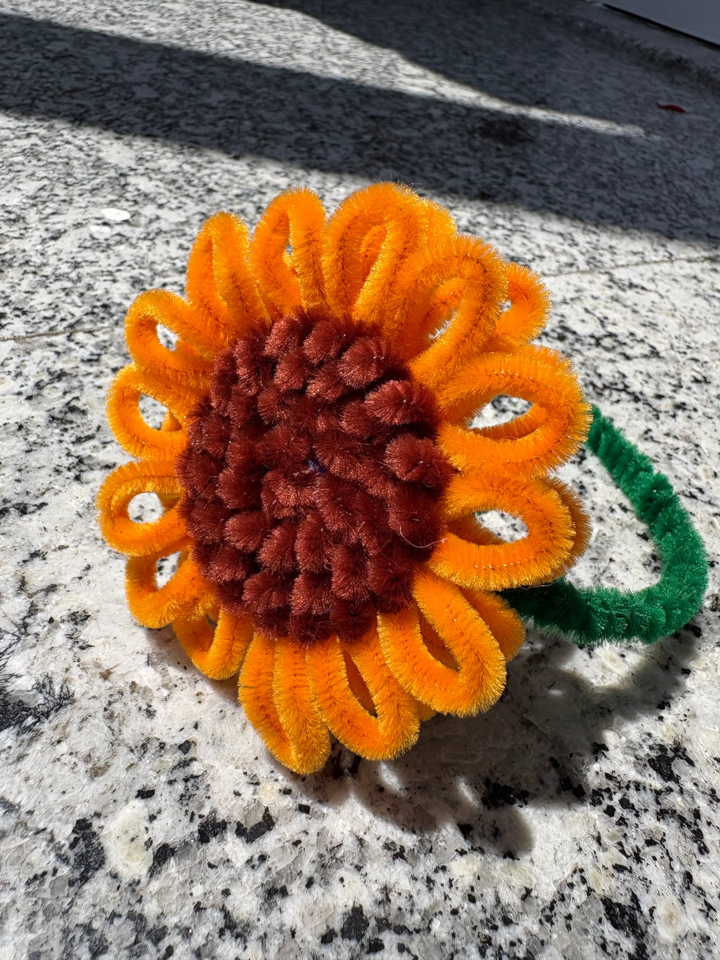 Handmade Sunflower Headband.