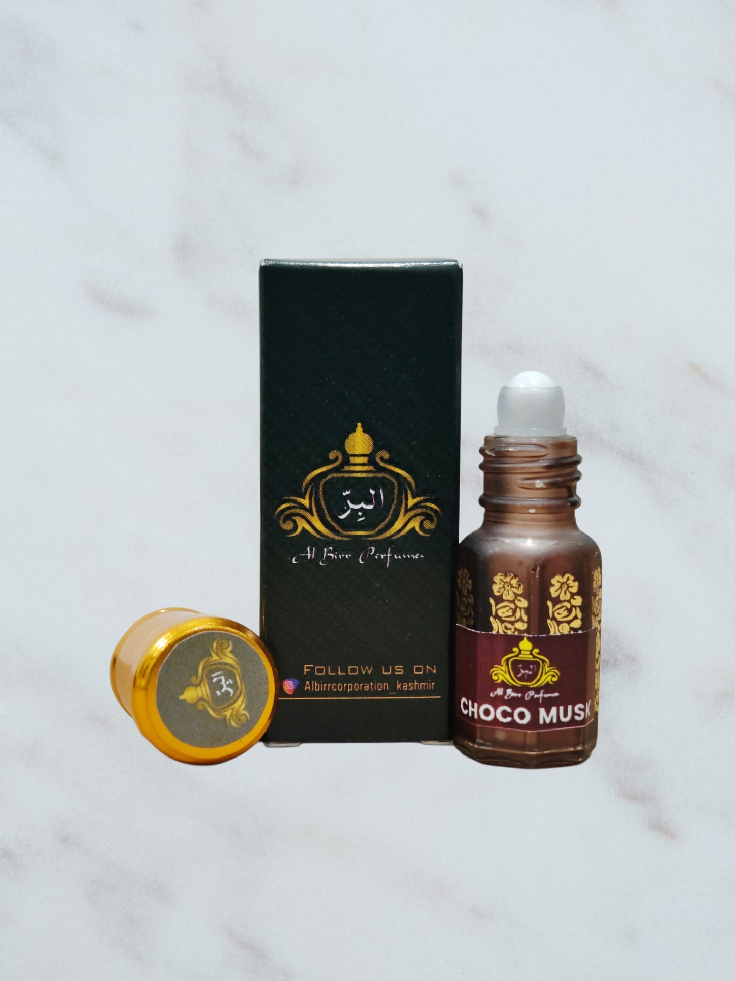 Choco Musk 3ML Ittar Roll on by Al Birr Perfumes