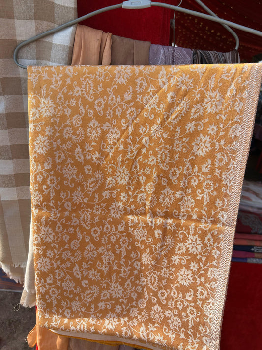 Silk wool stole