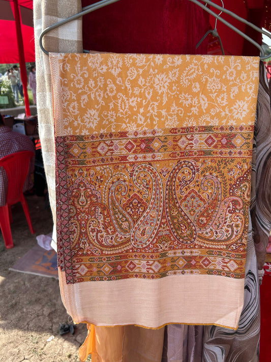 Silk wool stole