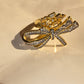 Anti tarnish Bow ring