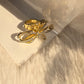 Anti tarnish Bow ring