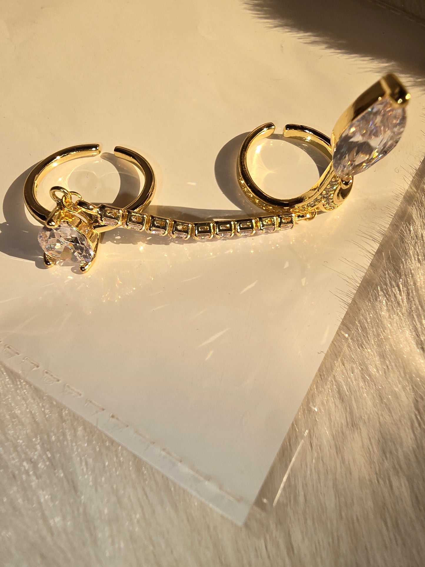 Amour Chain Ring
