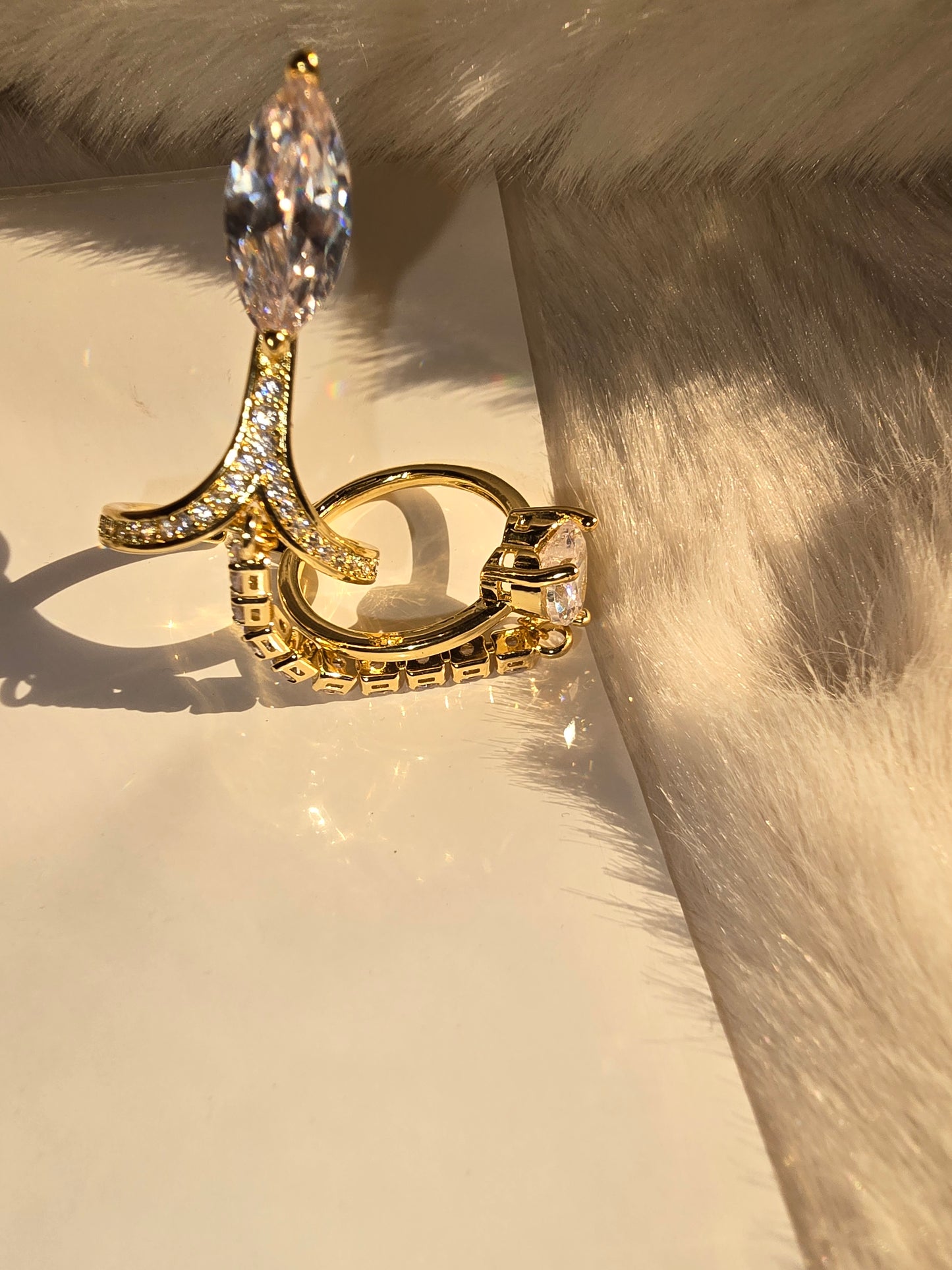 Amour Chain Ring