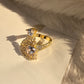 Antitarnish Aura Fan Ring