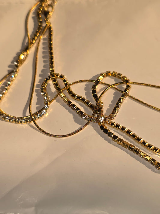 Gilded Dewdrop Necklace