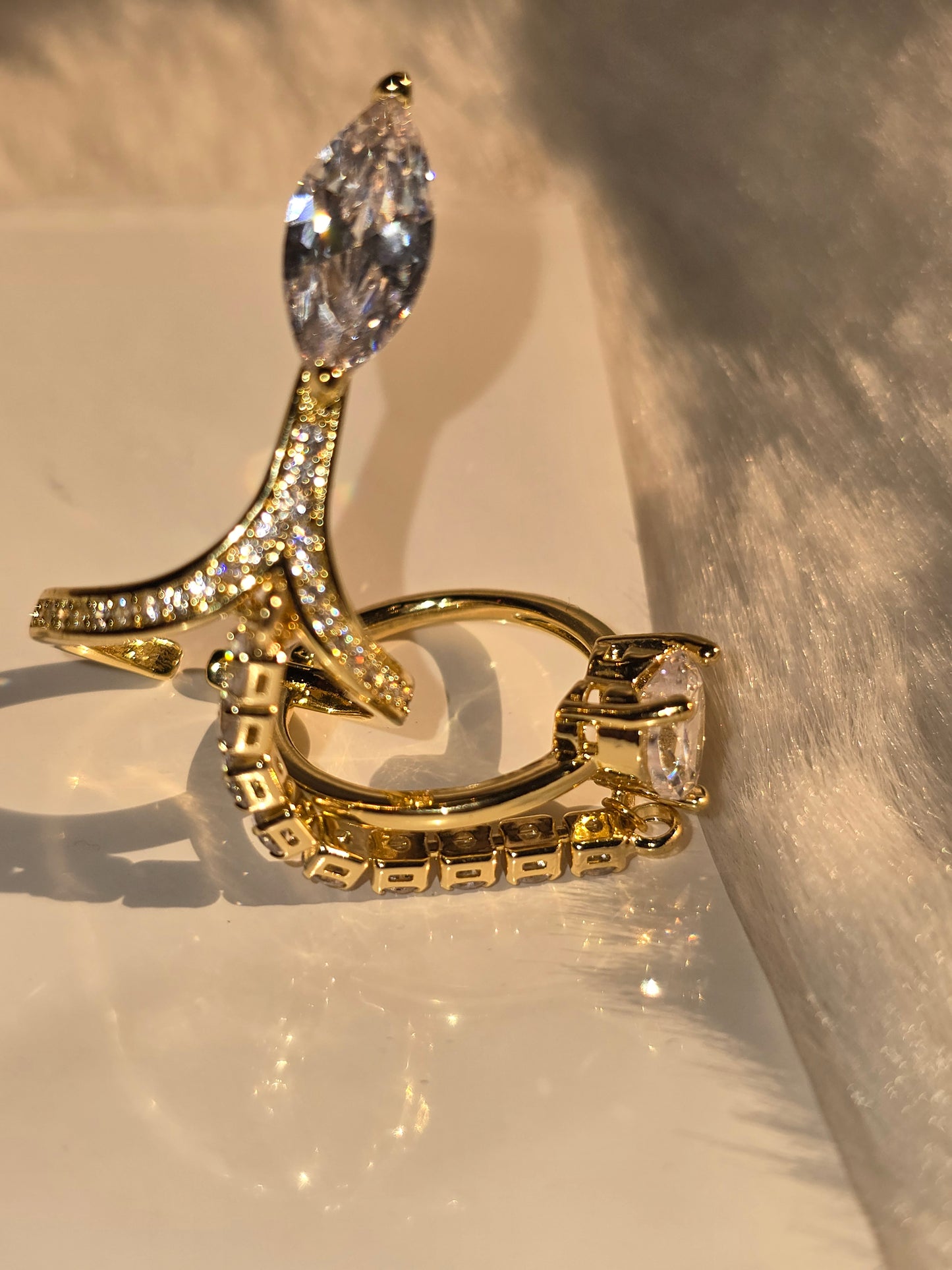 Amour Chain Ring