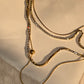 Gilded Dewdrop Necklace
