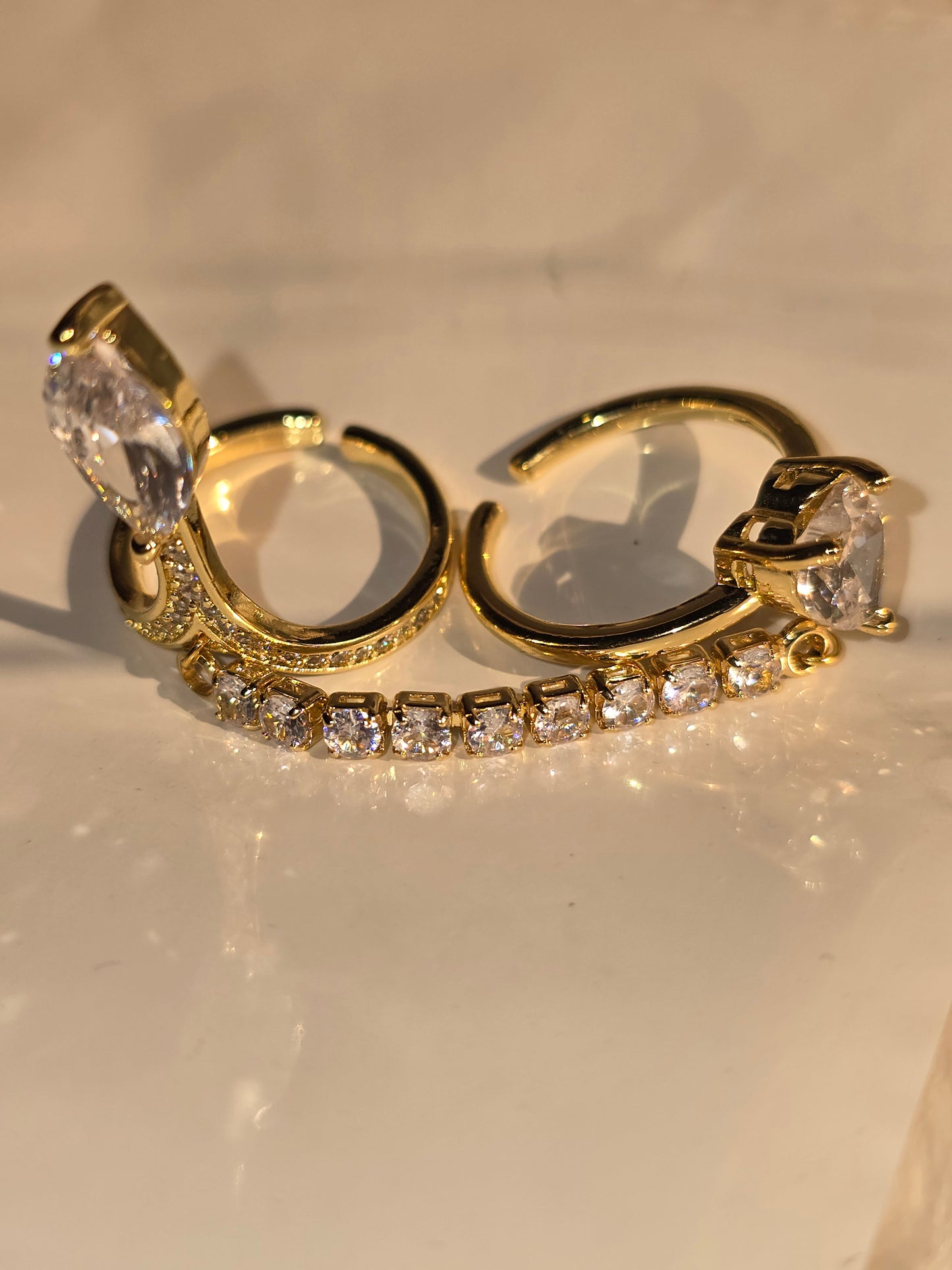 Amour Chain Ring