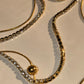 Gilded Dewdrop Necklace