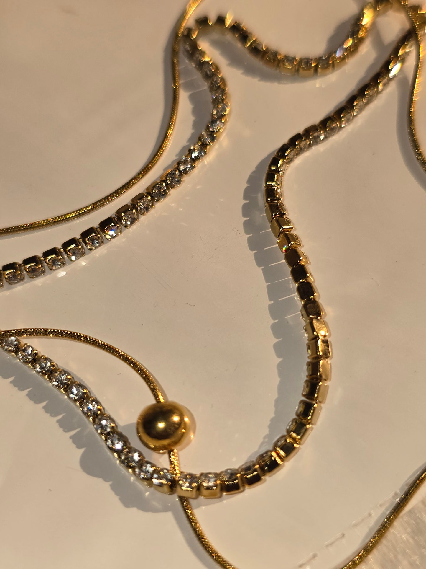 Gilded Dewdrop Necklace