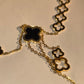 Amalfi Clover Drop Necklace