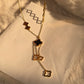 Amalfi Clover Drop Necklace