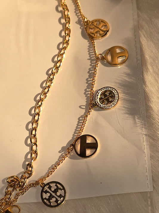 Medallion Layered Bracelet