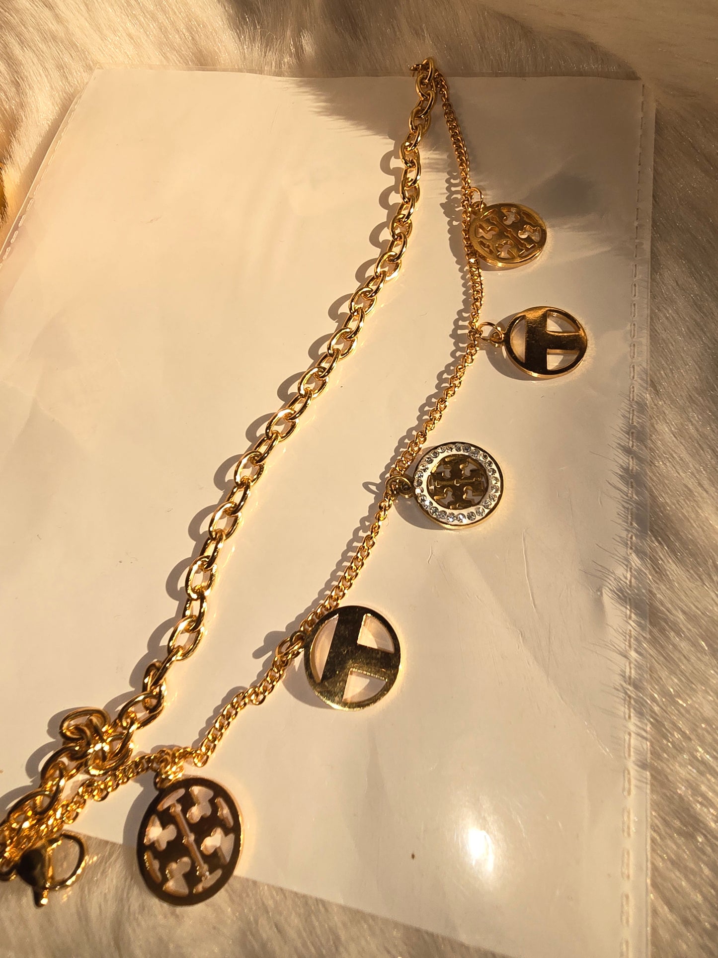 Medallion Layered Bracelet
