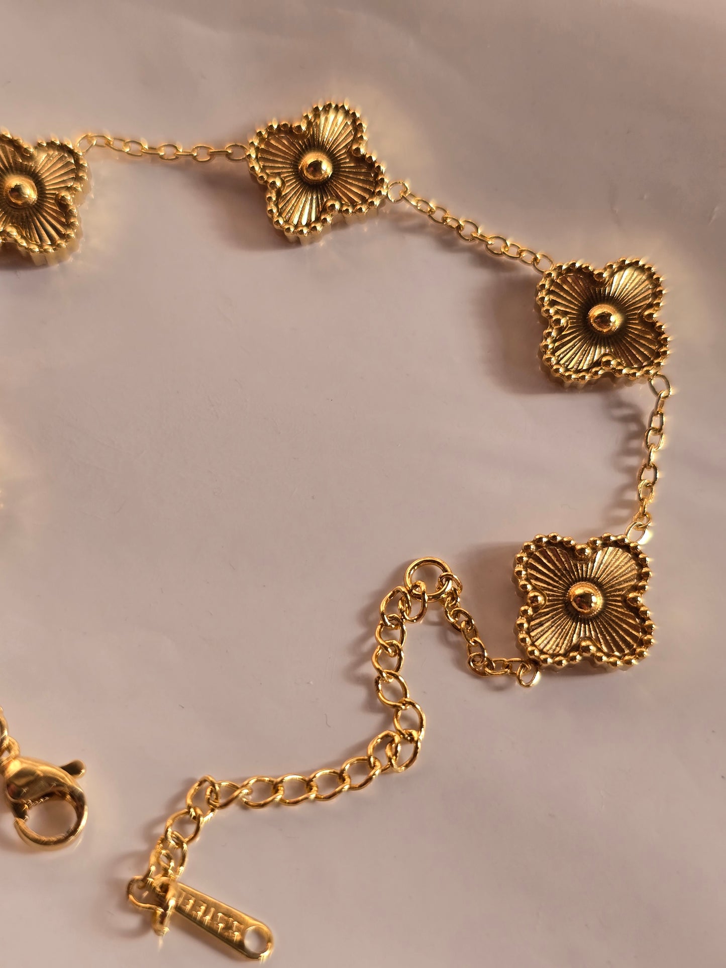 Aurelia Guilloché Clover Bracelet