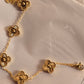 Aurelia Guilloché Clover Bracelet