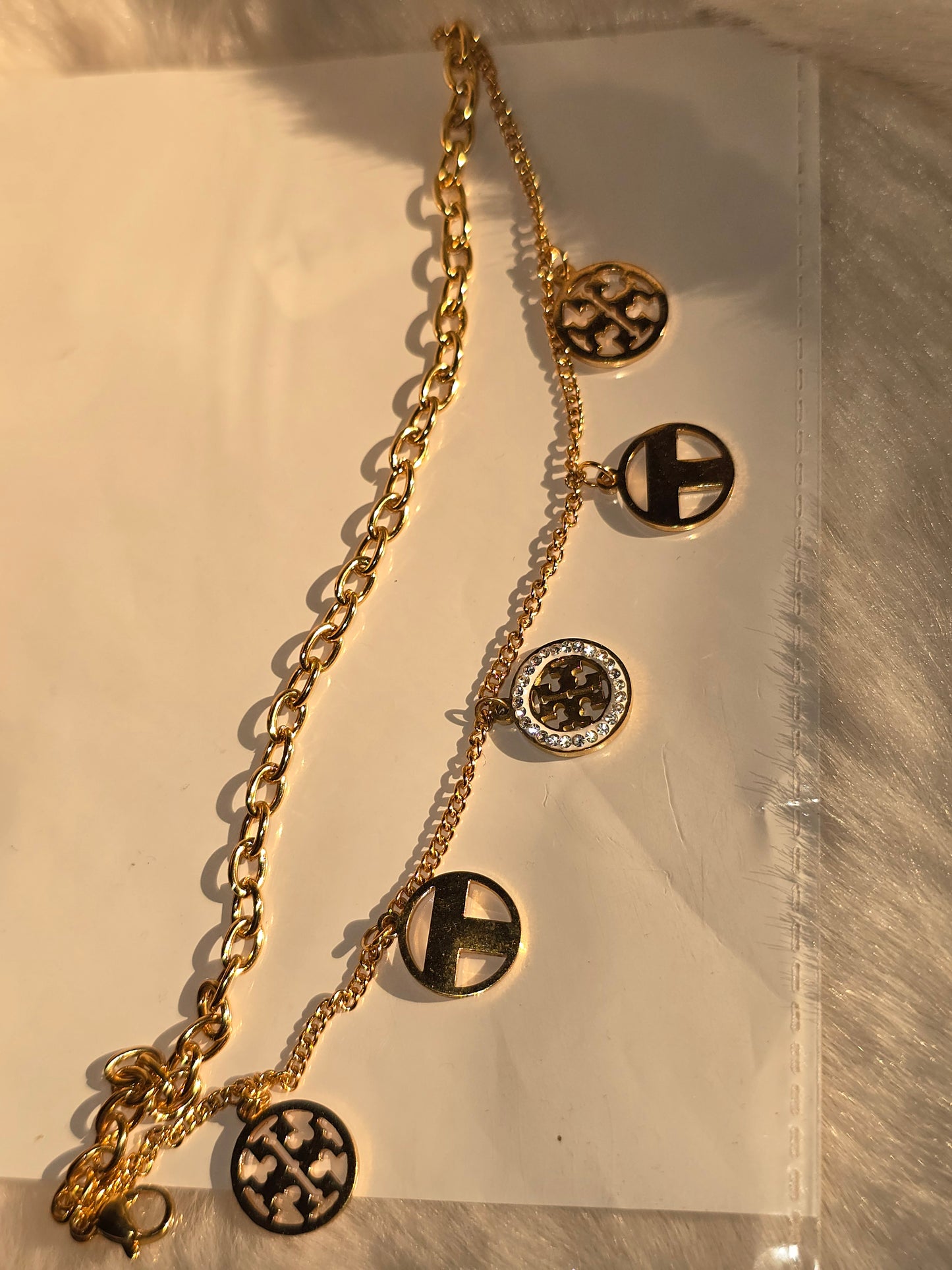 Medallion Layered Bracelet