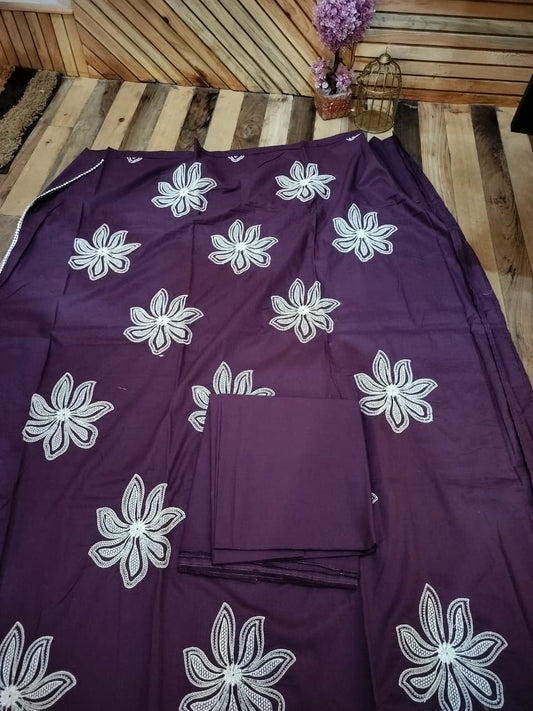 Pure cotton 3 pc suit..