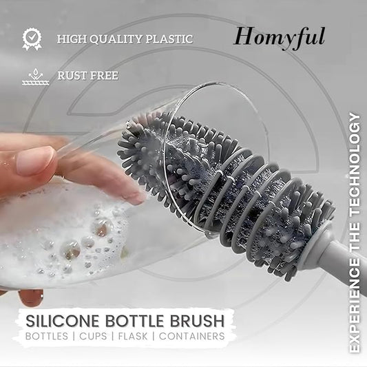 Long Handle Silicone Bottle Cleaner
