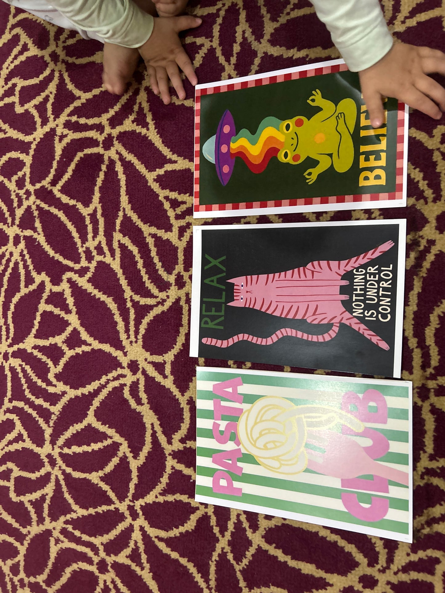 Quirky Aesthetic Postcard Set of 3