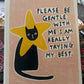 Motivational & Cozy Aesthetic Postcard Set of 3