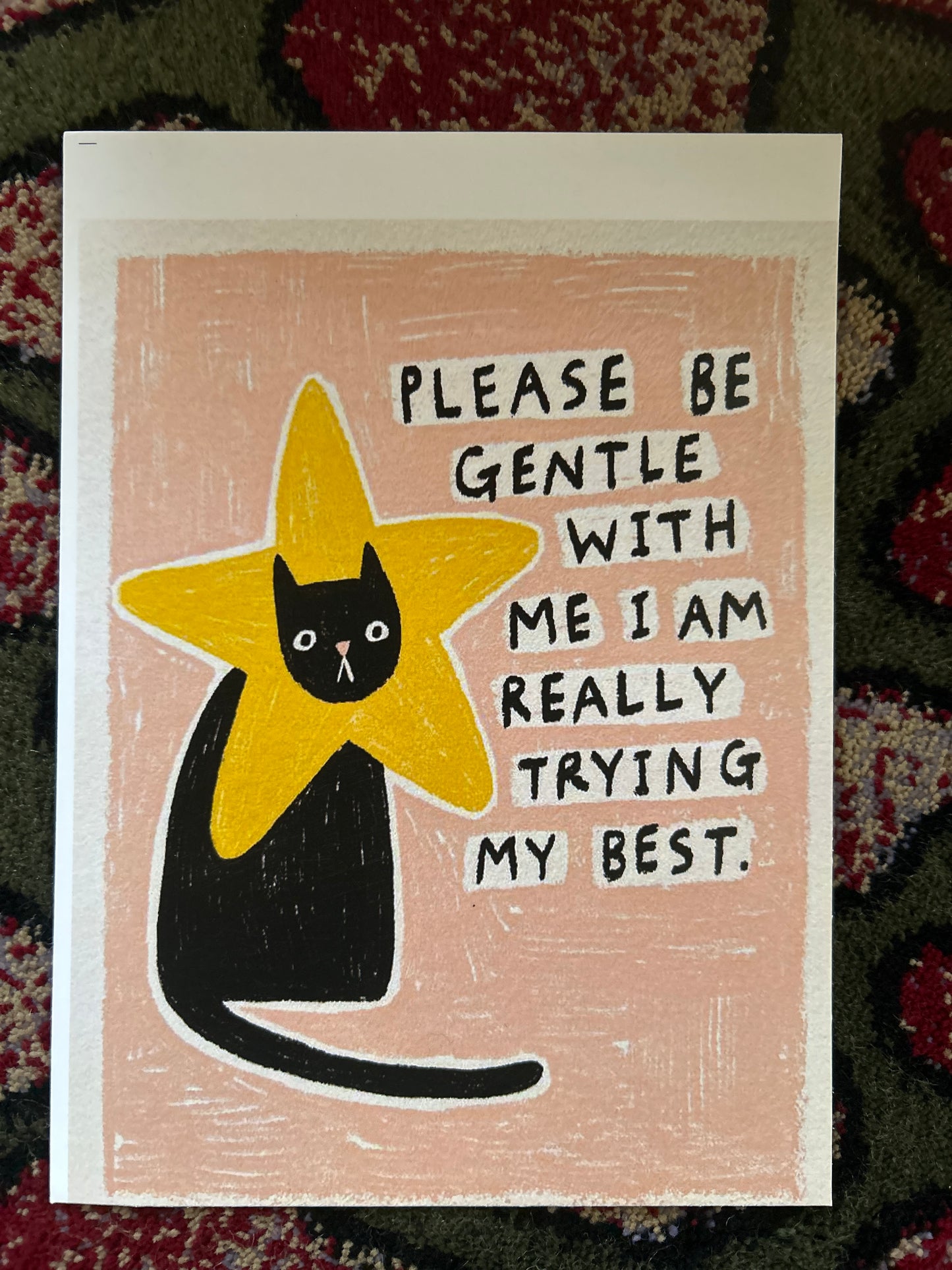 Motivational & Cozy Aesthetic Postcard Set of 3