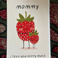 Love & Floral Aesthetic Postcard Set of 3