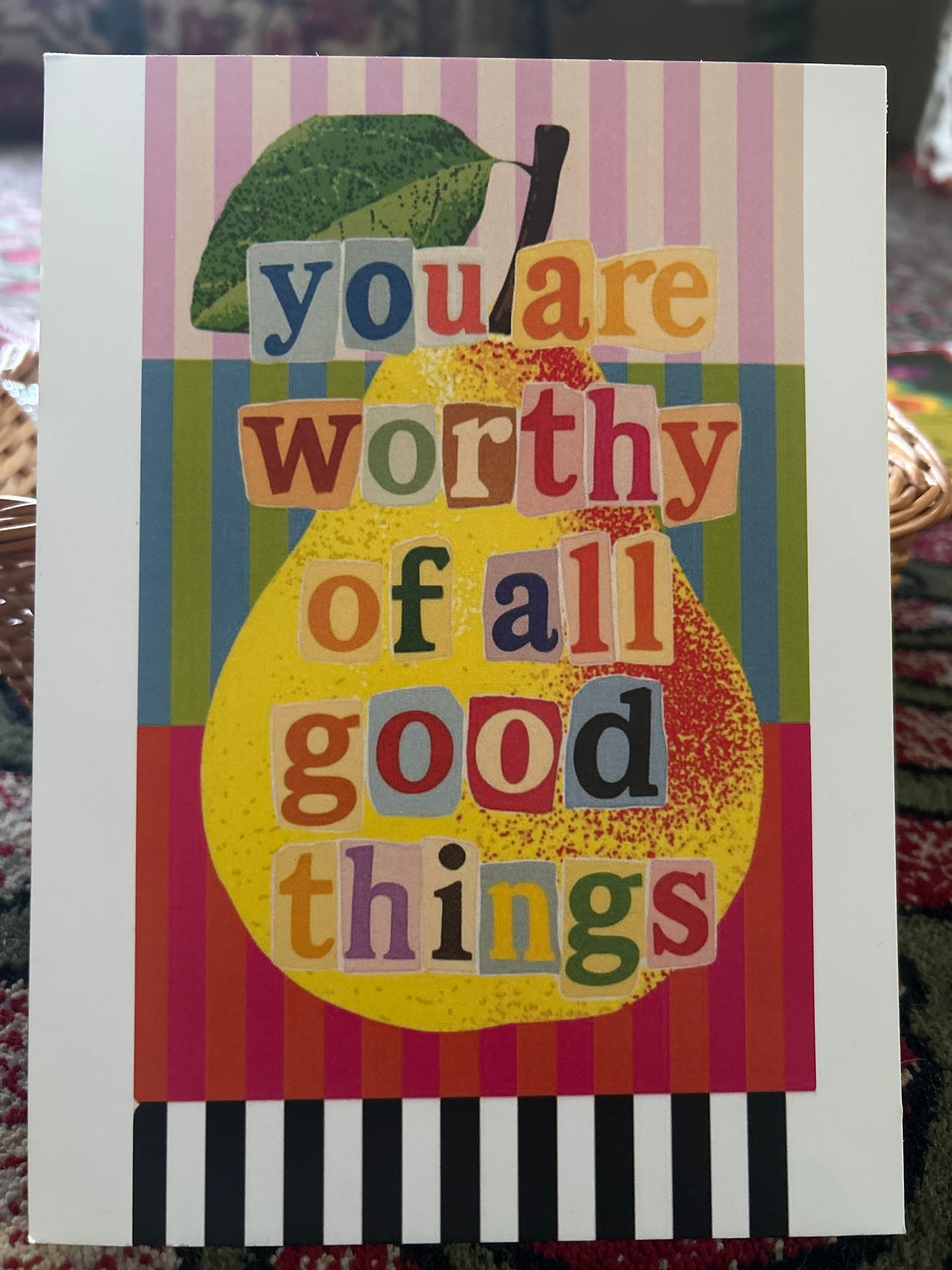 Positive Affirmation Aesthetic Postcard Set of 3