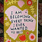 Positive Affirmation Aesthetic Postcard Set of 3