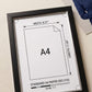A4 Frame