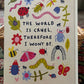 Wholesome Reminder Aesthetic Postcard Set of 3