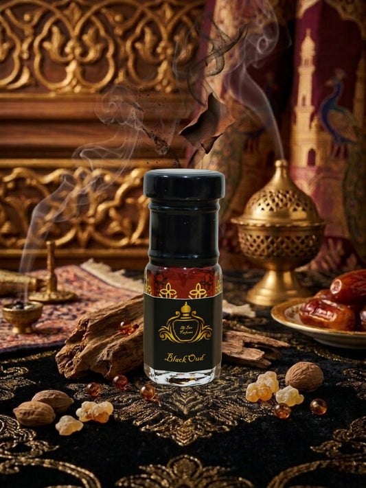 Black Oud 3ML Ittar by Al Birr Perfumes