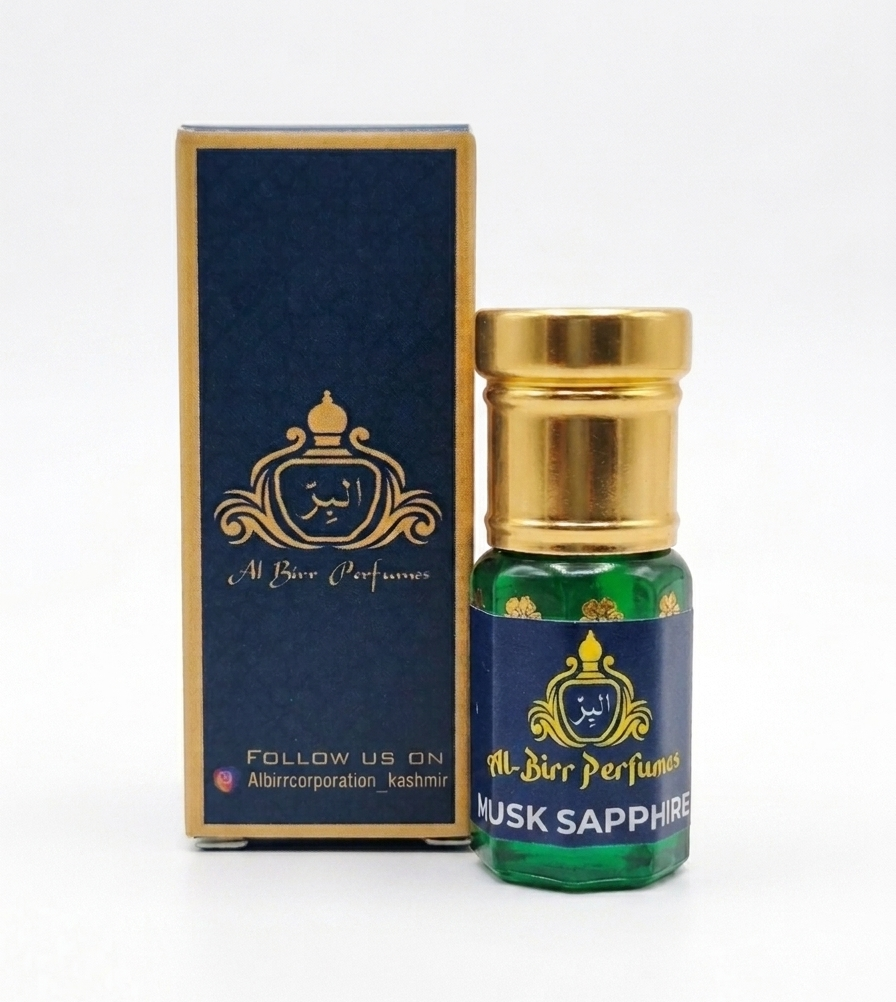 Musk Sapphire 3ML Ittar by Al Birr Perfumes