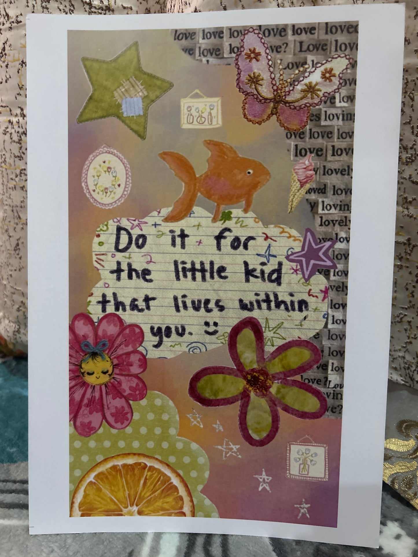 Dreamy Collage Motivation Posters Set of 2