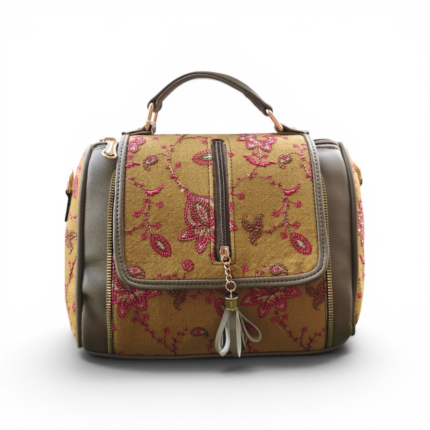 Kashmiri sozni work hand bags