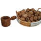 Premium kashmiri walnuts and wooden walnut cracker